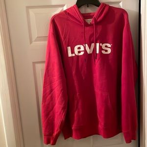 Men's XL Levi's Hoodie Red